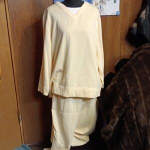 Jennifer Moore Yellow Track Pants & Joggers